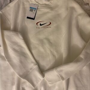 Nike womens White Sportswear Sweater